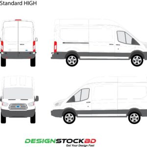 ford transit 250 template