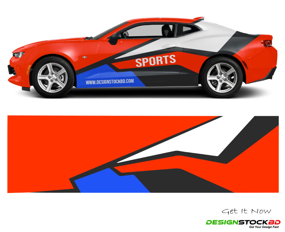 Wonderbaar car wrap design | Sports car wrap design | vehicle wrap design EP-68
