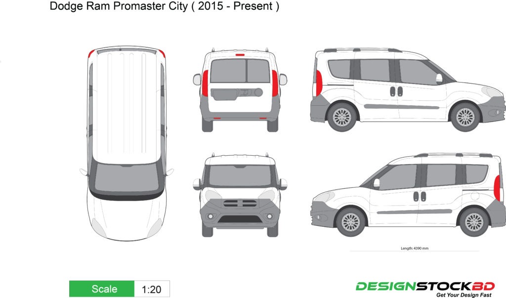 vehicle wrap templates illustrator