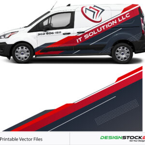 ford transit 250 wrap template