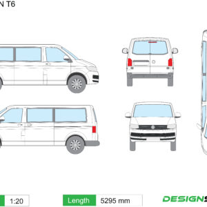 Volkswagen Caddy 2014 | Van Template | blueprint/Outline Download ...