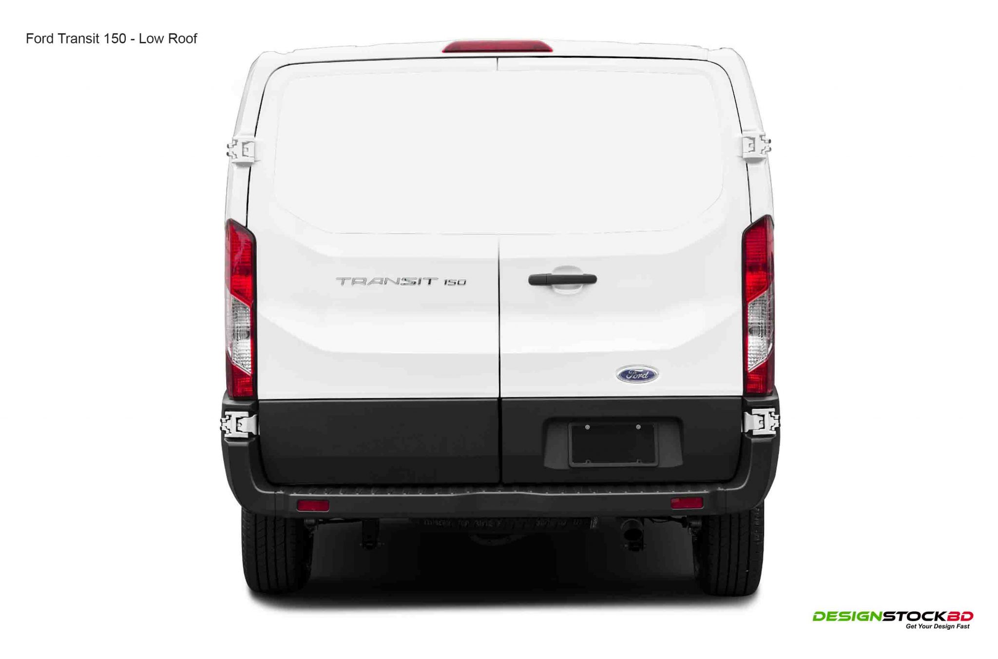 Ford Transit 150 Low Roof ( 2015 2019 ) PSD Mockup Vehicle